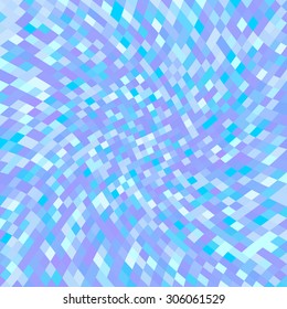 Checkered background. Chess board squares distortion vector seamless pattern set. Checker seamless wallpaper patterns. Chess backdrop. Abstract colorful checkered background. 