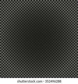 Checkered background. Chess texture. Vector pattern. Black and white backdrop. Transparent.