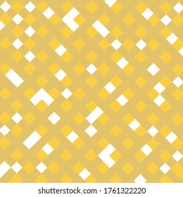 Checkered background chevron with a yellow tone. Design geometric stripe for a background image or fashion minimalist design, fabric, textile, wallpaper, gift wrapping paper etc. Abstract vector.