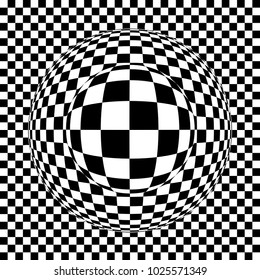 Checkered Background Design Vector Illustration