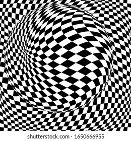 Checkered Background Design Vector Illustration