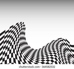 Checkered Background Design Vector Illustration