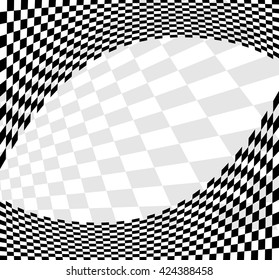 Checkered Background Design Vector Illustration