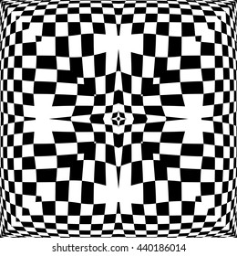 Checkered Background Design Vector Illustration