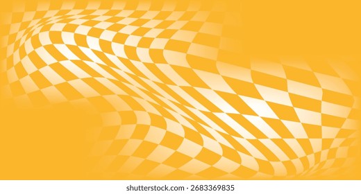 Markierter Hintergrund mit verzerrten Quadraten. moderne Illustration