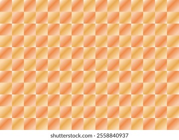 Checkered background material with gentle gradation in brown tones