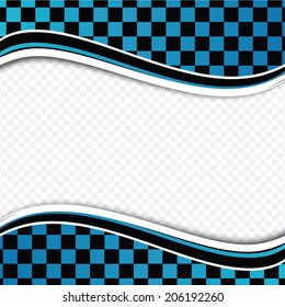 Checkered background (racing background). Vector illustration. 