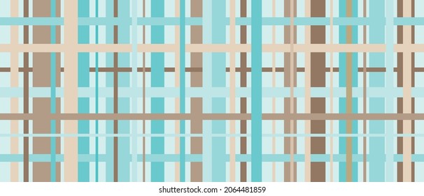 Checkered background for screensaver web design, cover pattern seamless. Colored squares in retro scottish style, fabric swatches.
