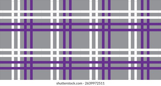 checkered background of stripes in purple, lilac, black and white