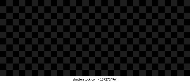 Checkered background. Vector seamless pattern. Black chessboard background. Checker racing flag. Abstract retro  texture. 