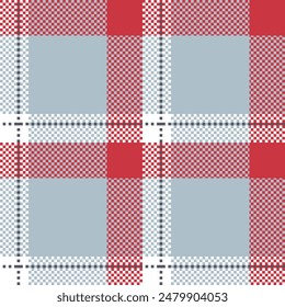 checkered backgrounds Seamless pattern of scottish tartan plaid. Repeatable background with check fabric texture. Flat vector backdrop of striped textile print.