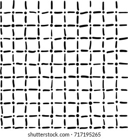 checkered blac and white pattern