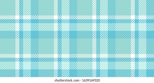 checkered blue light background, striped seamless pattern. vector illustration. plaid, endlessly repeating ornament of the material.
