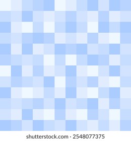 checkered blue pastel seamless pattern background texture. pattern of colorful theme rectangle blue light seamless pattern