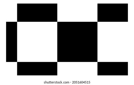 Serie de fondo de patrón controlado con densidad diferente