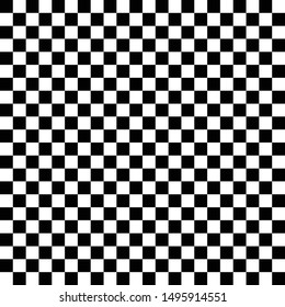 Checkered, chequered seamless pattern. Chess squares repeatable texture. Checkerboard tiles background