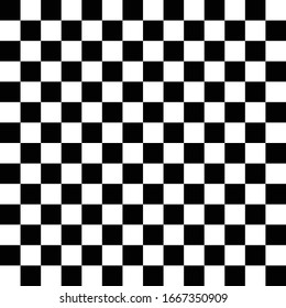 Checkered, chequered, squares seamless pattern. Checkerboard, chess board repeatable texture