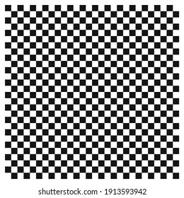 Checkered, chequered, squares seamless pattern. Checkerboard, chess board repeatable texture. Black and white squares, geometric wallpaper backdrop Quadrilateral. svg