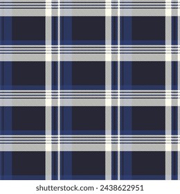 Patrón de tela clásica a cuadros. Ilustración sin fisuras. Tartan diseño sin costuras.