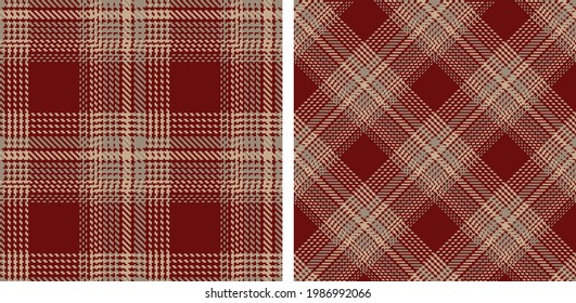 Checkered classical pattern set tartan. Abstract seamless texture. Oblique cell. Traditional color wallpaper in stripe. Scottish cage. Vector graphics printing on fabrics, shirts and textiles.
