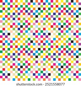 Checkered colorful pattern, vector illustration design