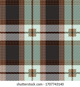 Checkered diagonal plaid seamless pattern. Lumberjack flannel shirt textures. Tartan and Buffalo Check Plaid Pattern. Suits for covers, packaging and gift wrap. No gradient. No transparent. EPS10.
