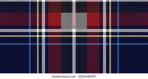 Checkered diagonal plaid seamless pattern. Vector illustration. Flat design. No gradient. No transparent. EPS 10.