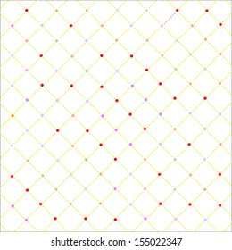 checkered dots diagonal
