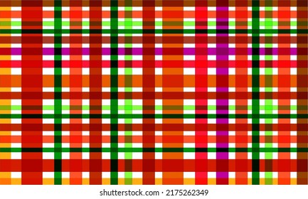 Checkered Fabric Pattern Vector Image 260nw 2175262349 