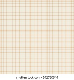 Checkered fabric tartan textile. Vector seamless pattern