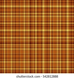 Checkered fabric tartan textile. Vector seamless pattern