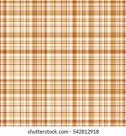 Checkered fabric tartan textile. Vector seamless pattern