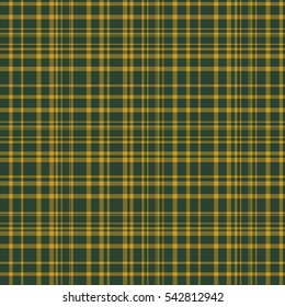 Checkered fabric tartan textile. Vector seamless pattern