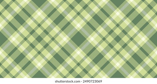 Vector textil de tela a cuadros, textura desgastada, sin costuras. Fondo escocés de tartán con estampado de tablón en la paleta de colores lima y pastel.