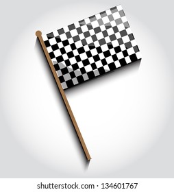 Checkered flag