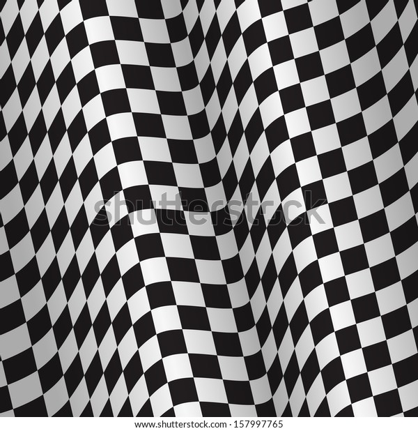 Checkered flag\
