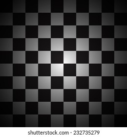 Checkered flag background.