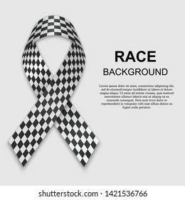 Checkered flag background. race flag design
