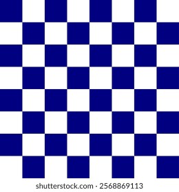 checkered flag background. race flag design, Two tones blue and white Checkerboard repeat pattern, replete image, design for fabric design printing