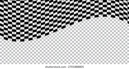 checkered flag background. race flag design.