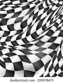 checkered flag background race flag design vector