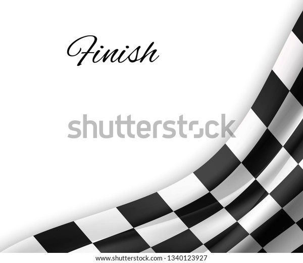 Checkered flag\
background. race flag\
design