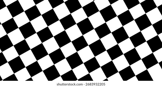 Checkered flag on black. Eps 10
