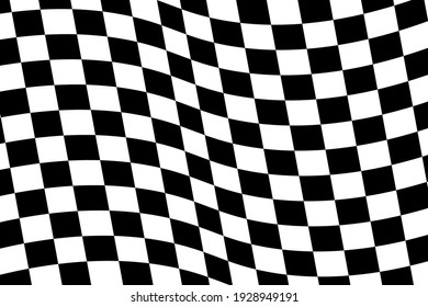 Checkered flag. Race background. Racing flag vector illustration