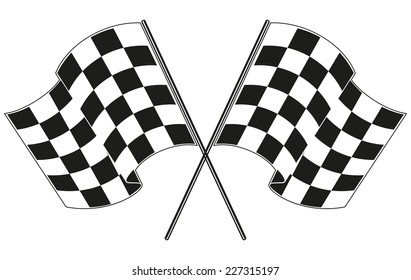 checkered flag racing