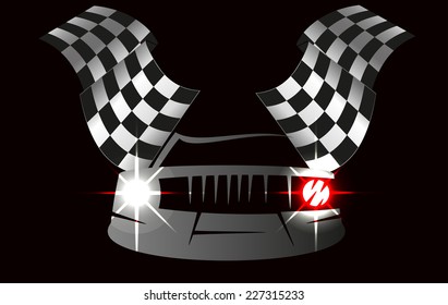 checkered flag racing