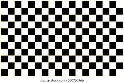 Checkered flag. Racing flag isolated on white.