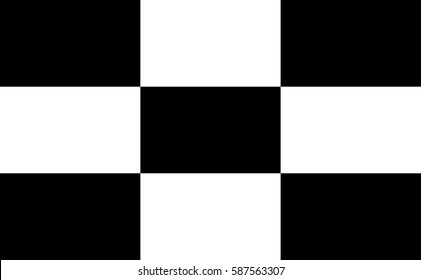 Checkered flag. Racing flag isolated on white.