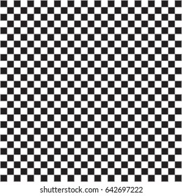 Checkered flag. Racing flag isolated on white.