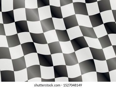 Checkered Flag Texture Auto Racing Motorcycle Stock Vector (Royalty ...